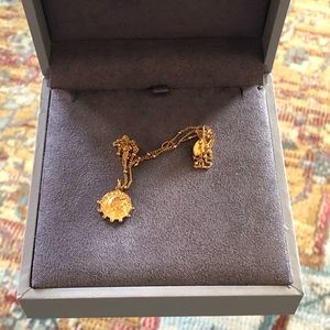Missoma gold plated coin necklace
